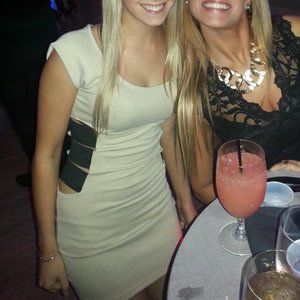 Sexy Tan & Black Cut Out Mini Bodycon Dress - Size: S